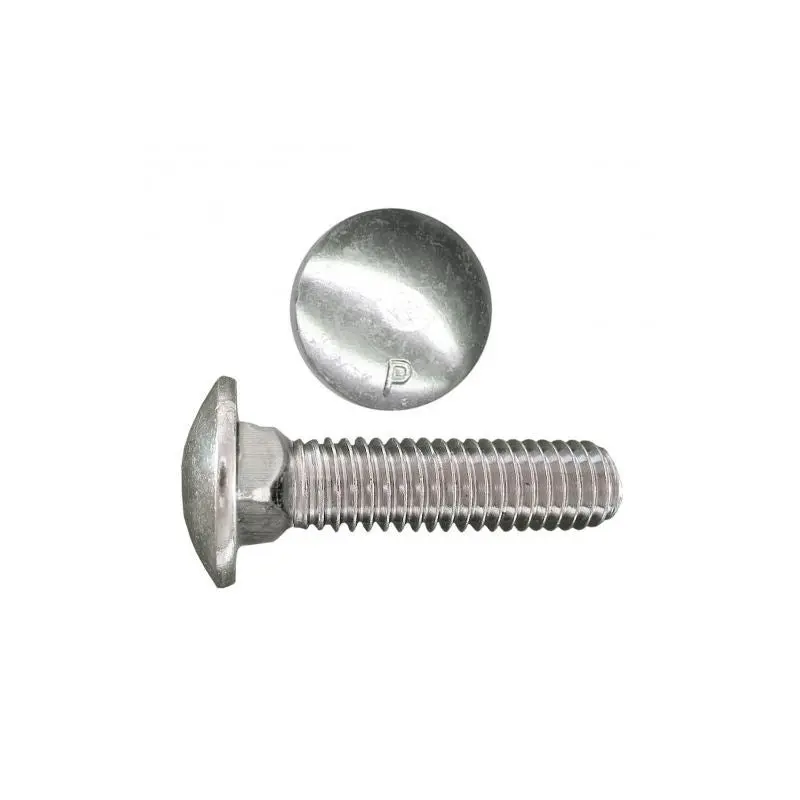1/2-Inch Zinc-Plated Carriage Bolts – High-Strength Steel Fasteners 1