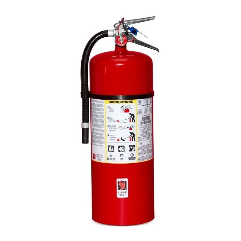 20-Pound Abc Dry Chemical Fire Extinguisher With Wall Mount Bracket 1