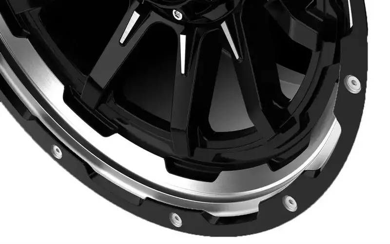 20X9.0 Inch Alloy Wheel – 5-Lug Design With 127/139.7Mm Bolt Pattern & -12Mm Offset 1