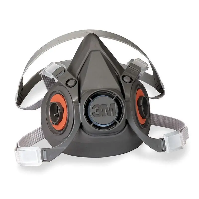 3M 6200 Half-Face Respirator With Replaceable Cartridges 1
