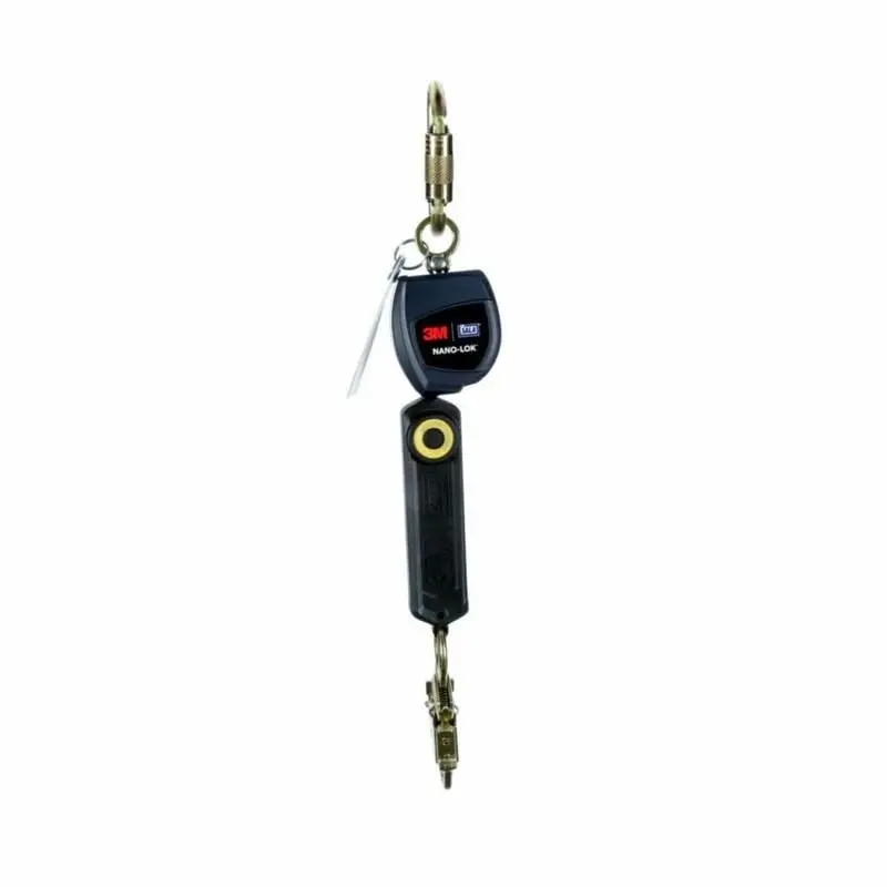 3M Dbi-Sala Nano-Lok Self-Retracting Lifeline – 6 Ft Web, Anchor Hook 1