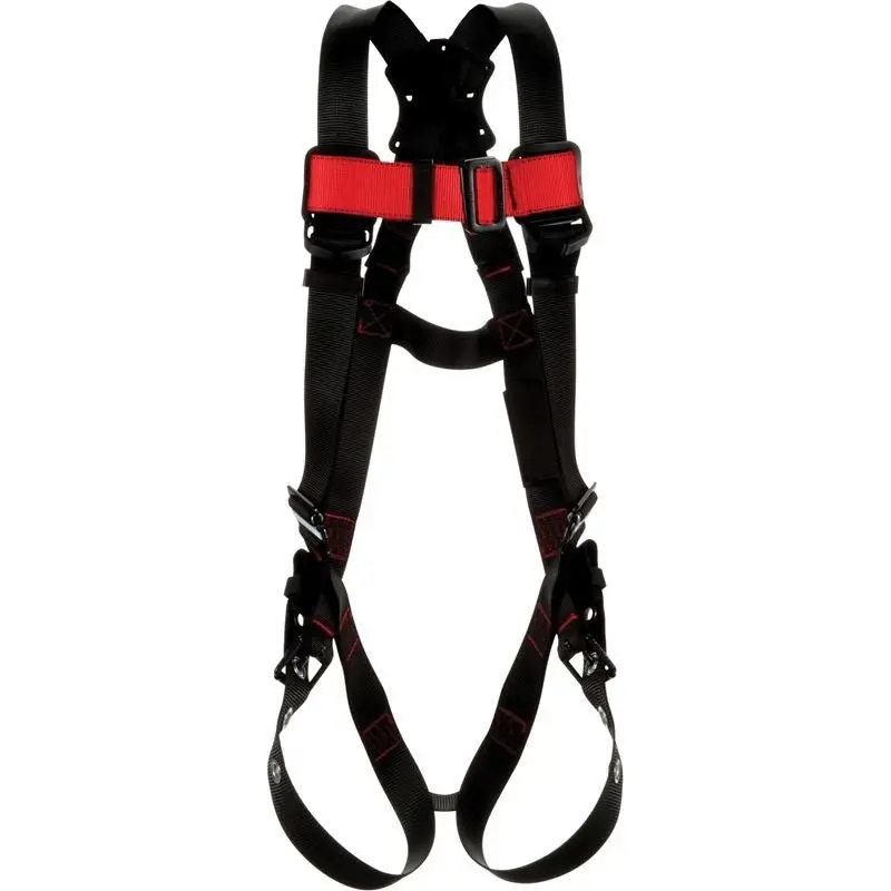 3M Protecta 1161544 Black Vest-Style Full-Body Harness With D-Rings 1
