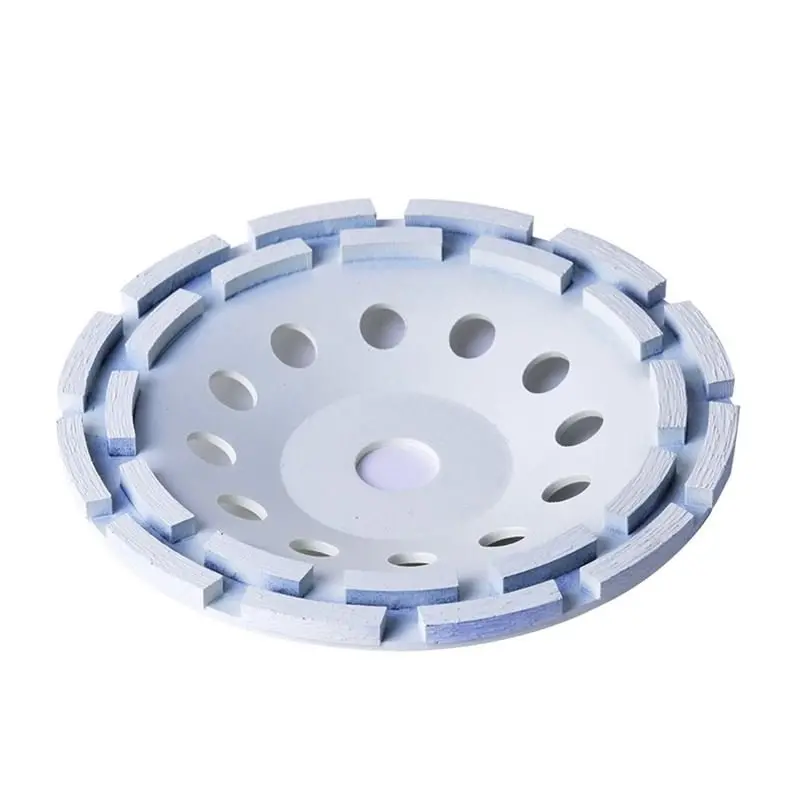 7-Inch Segmented Two-Row Diamond Cup Grinding Wheel 1
