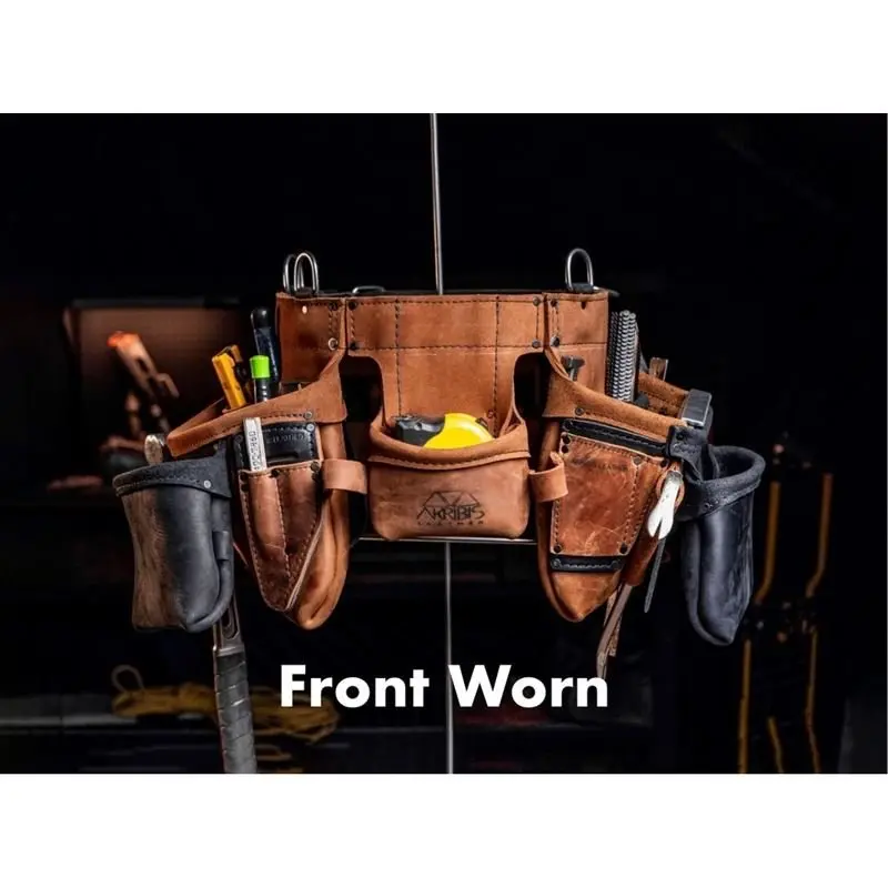 Akribis Framer F Adjustable Framing Tool Belt With Front-Focused Pockets 1