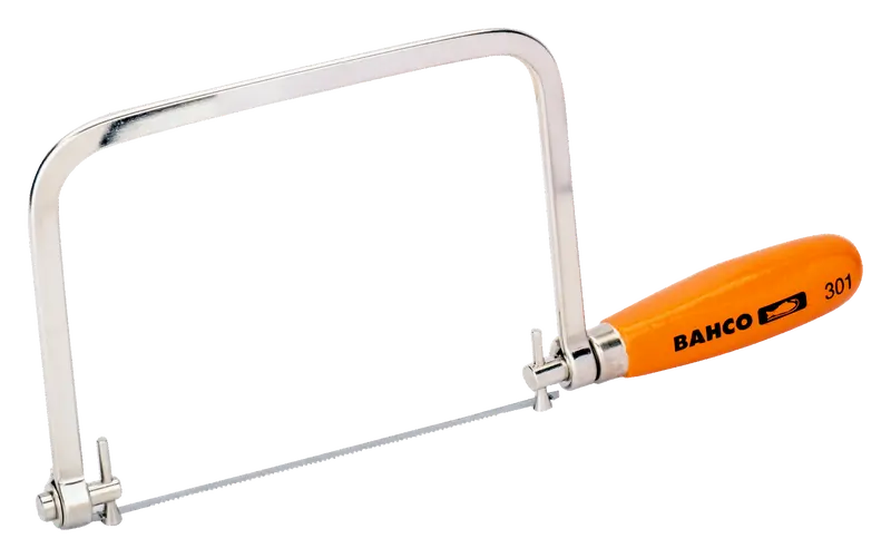 Bahco 301 Adjustable Coping Saw For Fine Woodworking Cuts 1