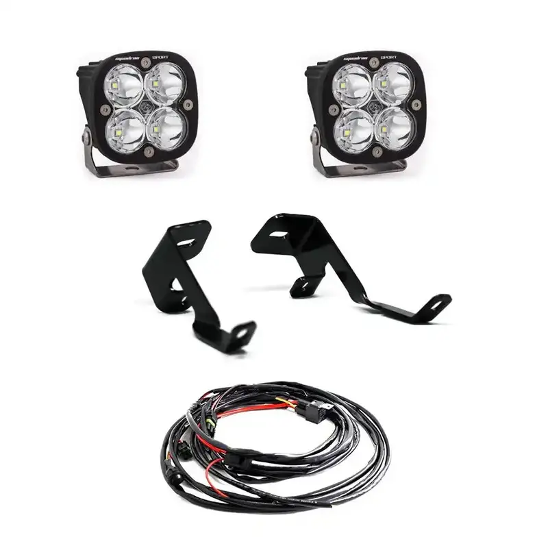 Baja Designs 447680 Squadron Sport A-Pillar Mounting Kit For 2015–2020 Ford F-150 (High-Speed Clear Lens) 1