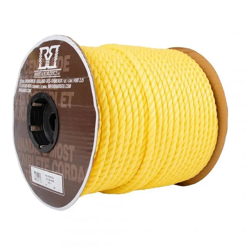 Bbh Twisted Polypropylene Rope – Pre-Wound Reel, Uv-Resistant 1