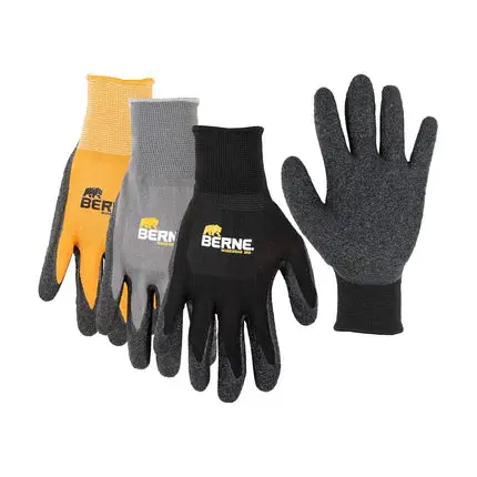 Berne Quick Grip Work Gloves – 3-Pair Value Pack 1