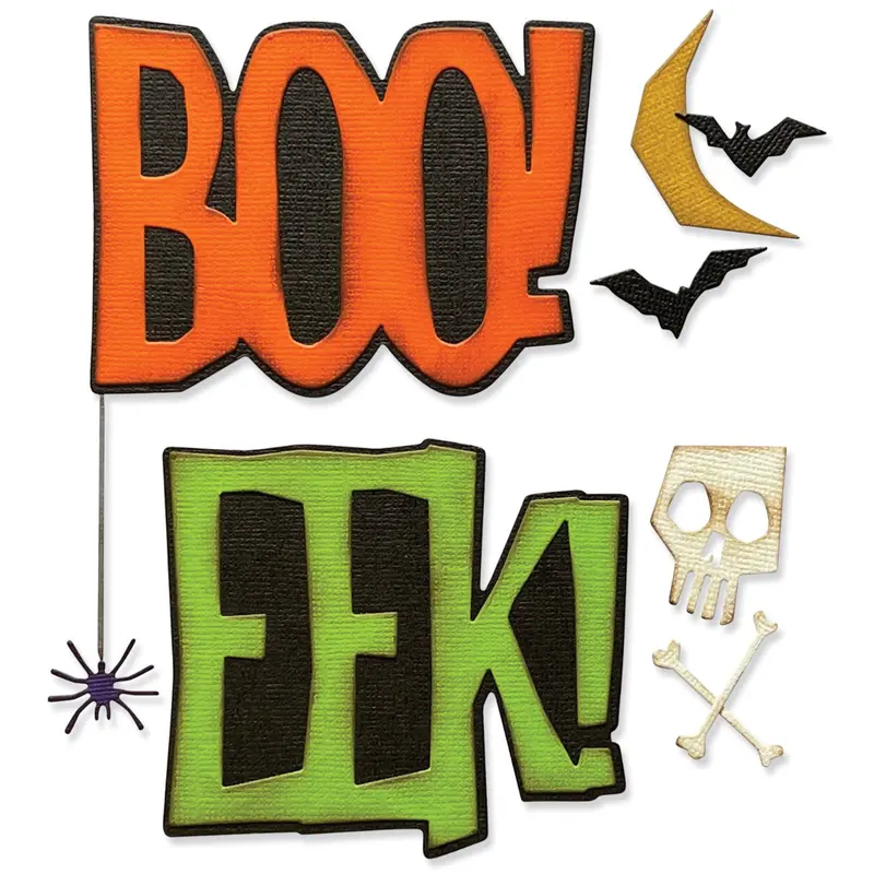 Big Frights Thinlits Die Set (12-Piece) By Tim Holtz 1
