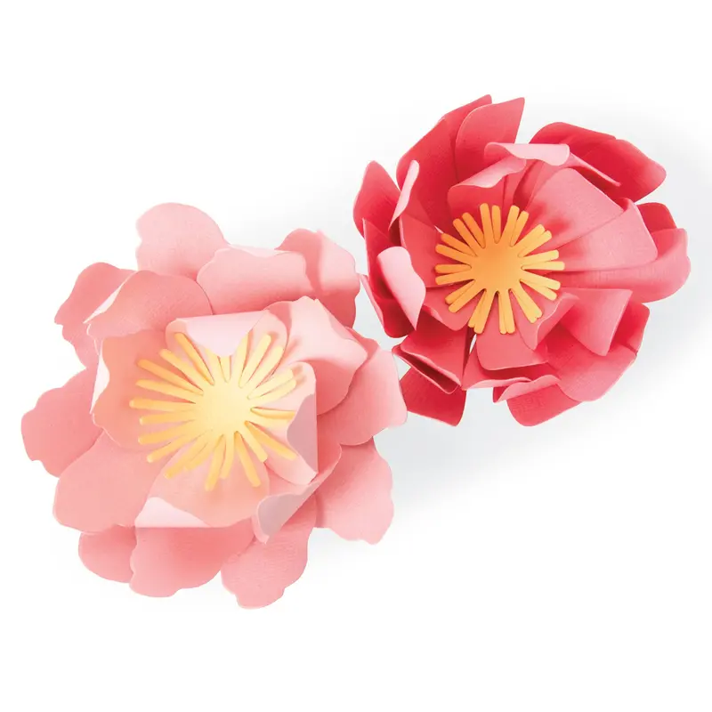 Bigz Summer Blooms Die – Large-Scale Floral Cutting Die For Cardstock & Chipboard 1