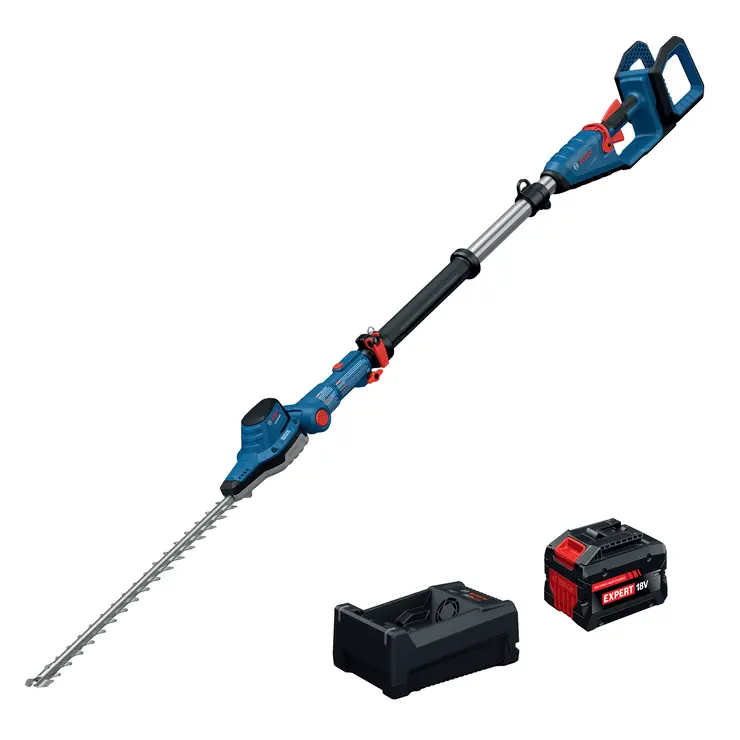 Bosch Ghe18V-50Tpn18X 18V Pole Hedge Trimmer Kit – Includes Battery And Charger 1