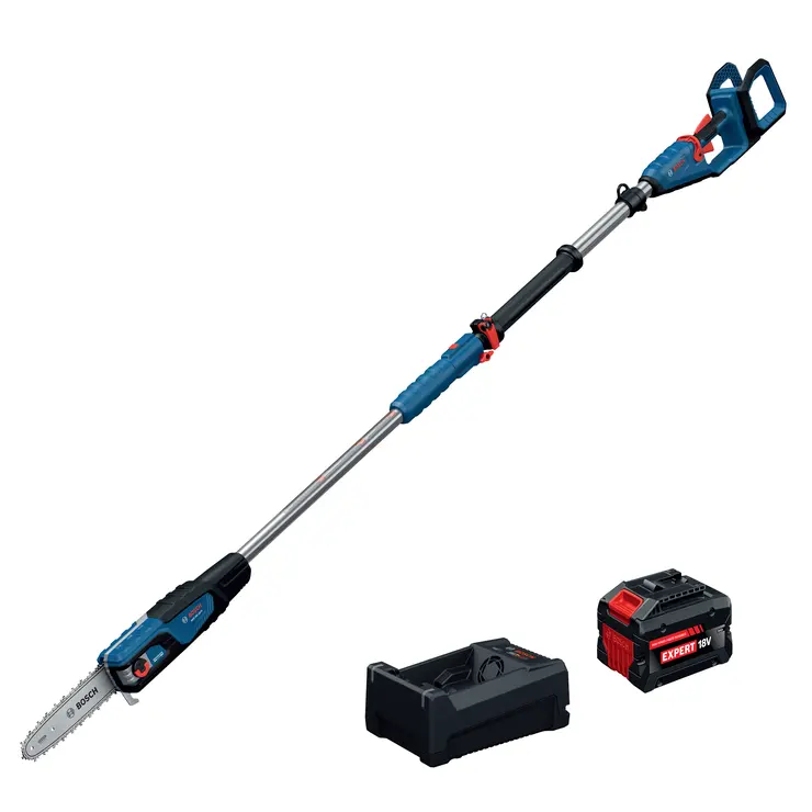 Bosch Gke18V-25Tpn18X 18V 10" Pole Chainsaw Kit – Complete With Battery And Charger 1