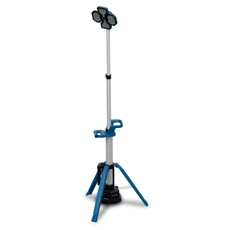 Bosch Glt18V-5000N 18V High-Lumen Tower Light – 5000 Lumens Portable Job Site Illumination 1