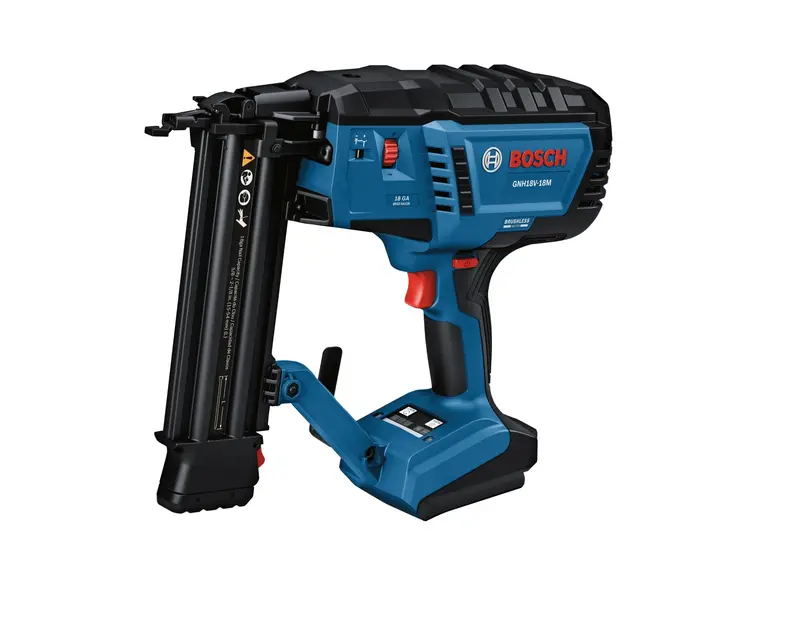 Bosch Gnh18V-18Mn 18V Brushless Brad Nailer – 18-Gauge Cordless Nail Gun (Bare Tool) 1