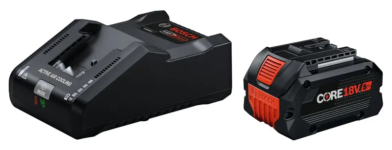 Bosch Gxs18V-30N18 18V Starter Kit – Includes Core18V 8Ah Battery And 16A Turbo Charger 1