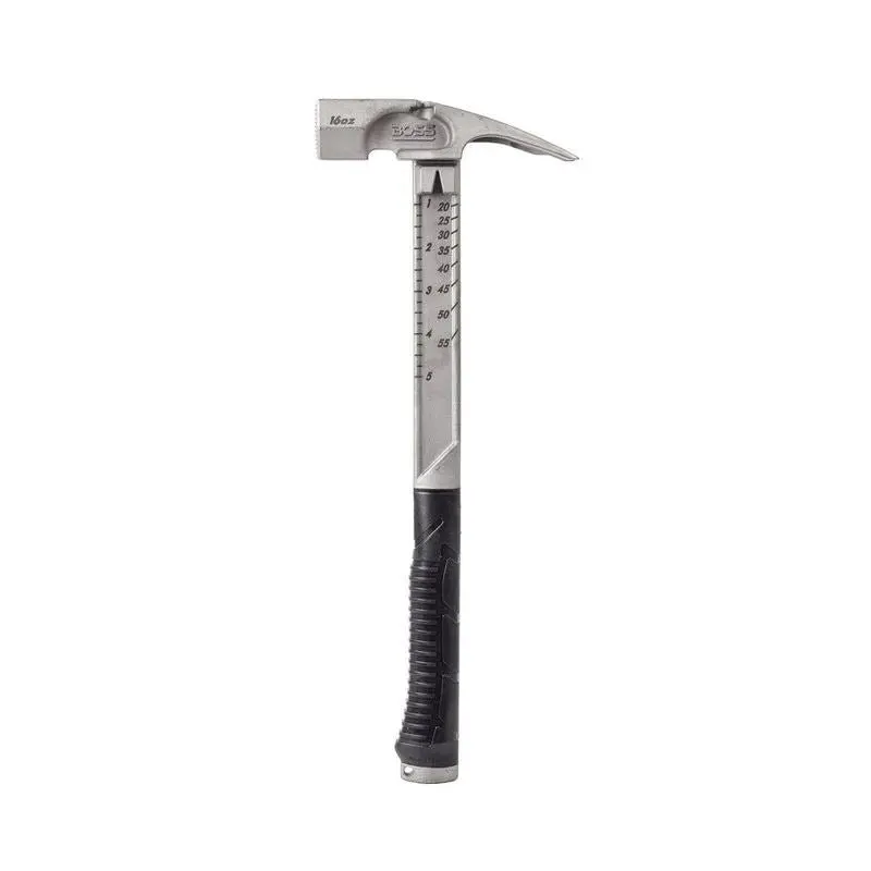 Boss 16 Oz Titanium Milled-Face Hammer – Pro Plus Series 1
