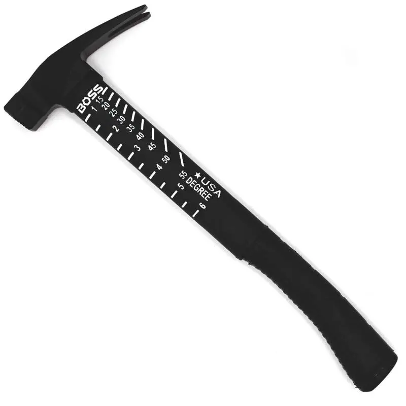 Boss Bh18Stpfm 18-Ounce Hybrid Steel Hammer With Fiberglass Handle 1
