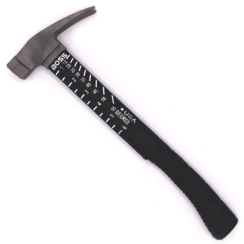 Boss Titanium Hybrid Hammer — 10-Ounce, Fiberglass Handle 1