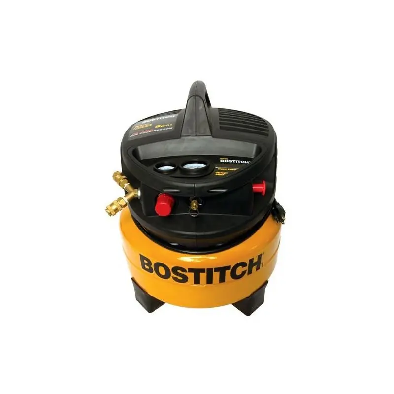 Bostitch Cap2000P-Of 6-Gallon Oil-Free Air Compressor — 2.0 Peak Hp, Portable Design 1