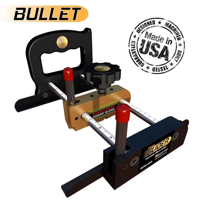 Bullet 9.5" Vinyl Glider – Smooth-Action Flooring Installation Tool 1