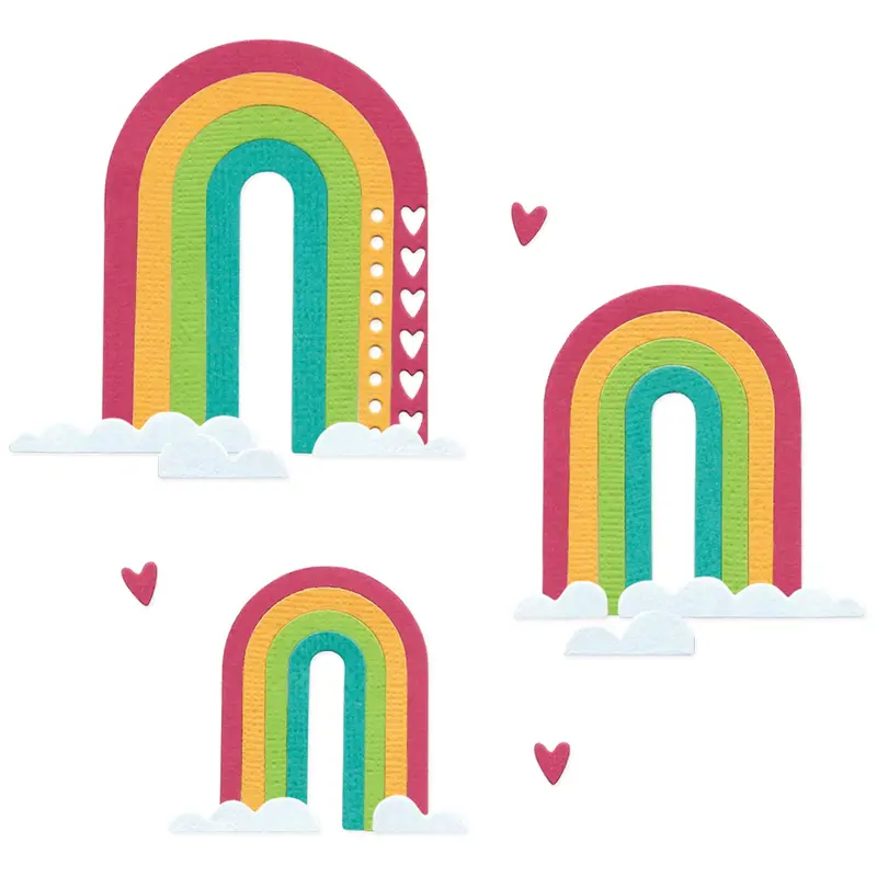 Catherine Pooler Rainbow Arches Thinlits Dies – 14-Piece Set 1