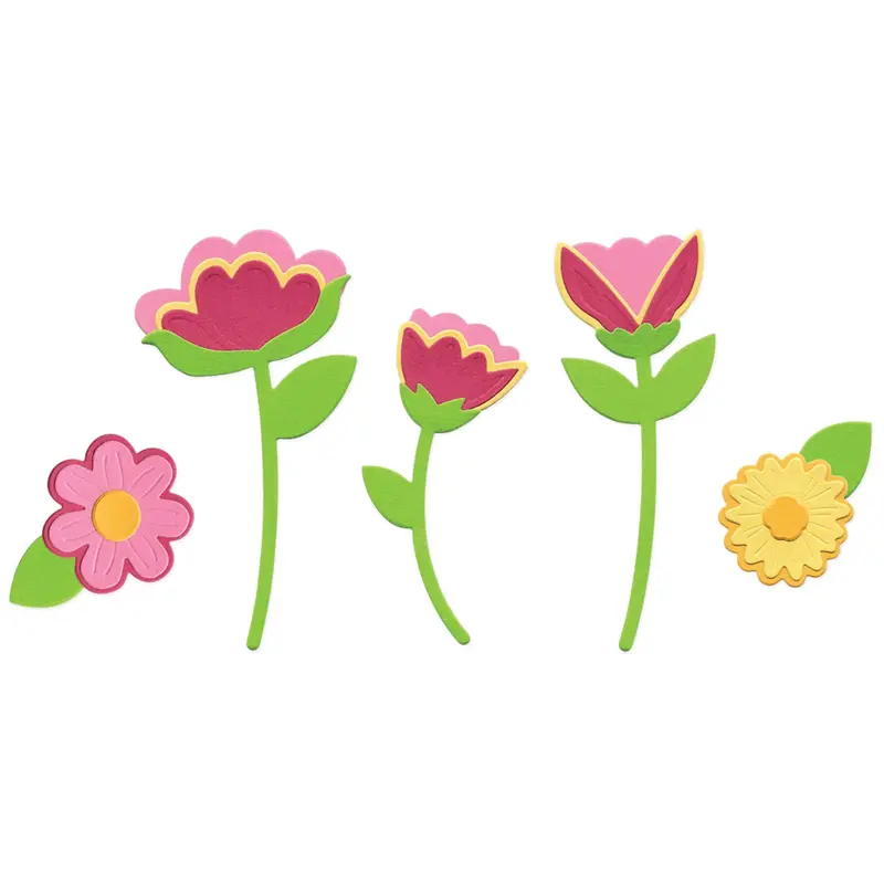 Catherine Pooler Whimsy Blooms #2 Thinlits Die Set – 19-Piece Collection 1