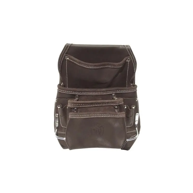 Circle Brand Cbl022 Heavy-Duty Nail & Tool Pouch With Metal Hammer Cradle 1