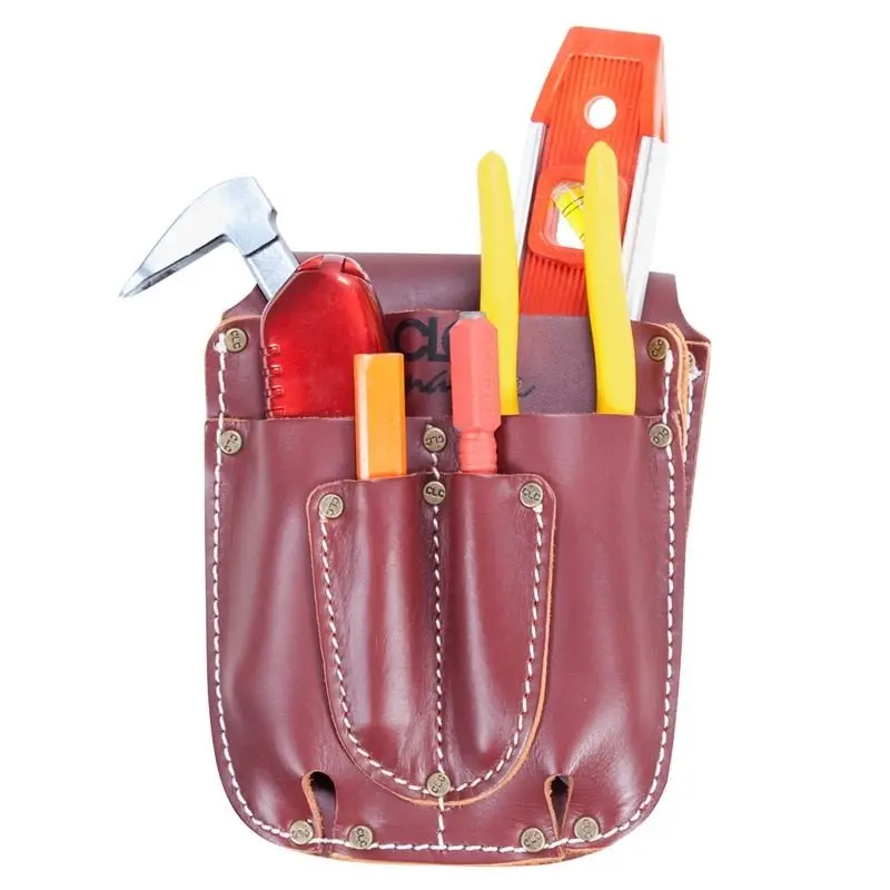 Clc 21503 5-Pocket Electrical And Maintenance Technician’S Leather Caddy 1
