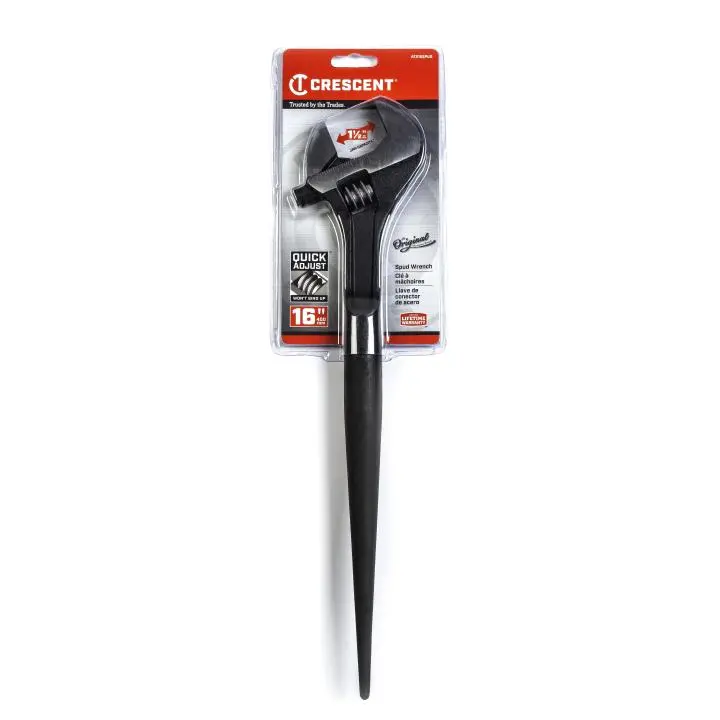 Crescent 15-Inch Adjustable Spud Wrench For Heavy-Duty Bolt Work 1