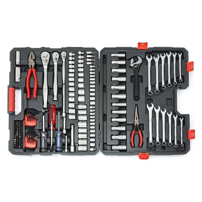 Crescent 170-Piece Professional Mechanic’S Socket & Wrench Set 1