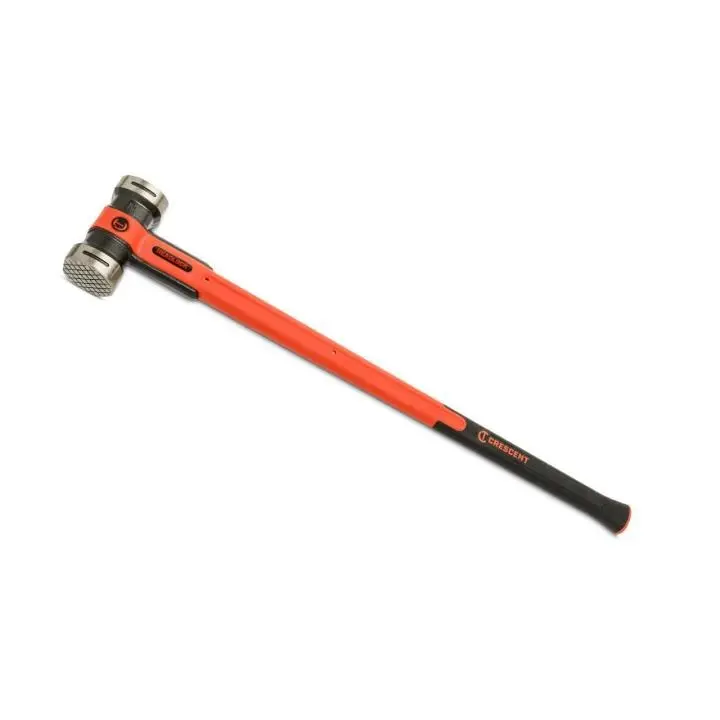 Crescent Cshf12 Headlock Fiberglass Sledge Hammer – 12 Lb. Heavy-Duty Striking Tool 1