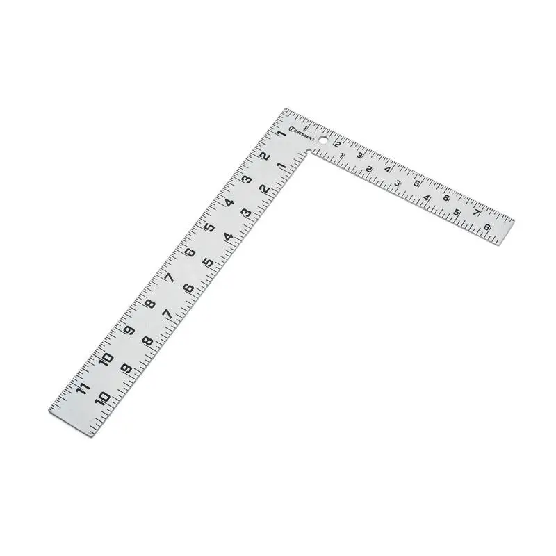 Crescent L0812Us 12-Inch Heavy-Duty Utility Square With Laser-Etched Scale 1