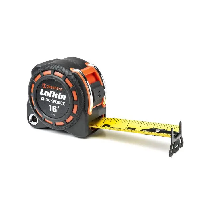 Crescent L1116-02 Shockforce™ G1 Dual-Sided Tape Measure — 1-3/16" Blade Width, 16-Foot Length 1