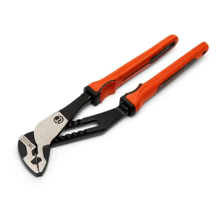 Crescent Z2 K9 Straight-Jaw Tongue-And-Groove Pliers – 10", Rawhide-Overmolded Handle (Rtz210Cgr) 1