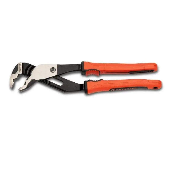 Crescent Z2 K9 Straight-Jaw Tongue-And-Groove Pliers – 8", Dual-Material Grip (Rtz28Cg) 1