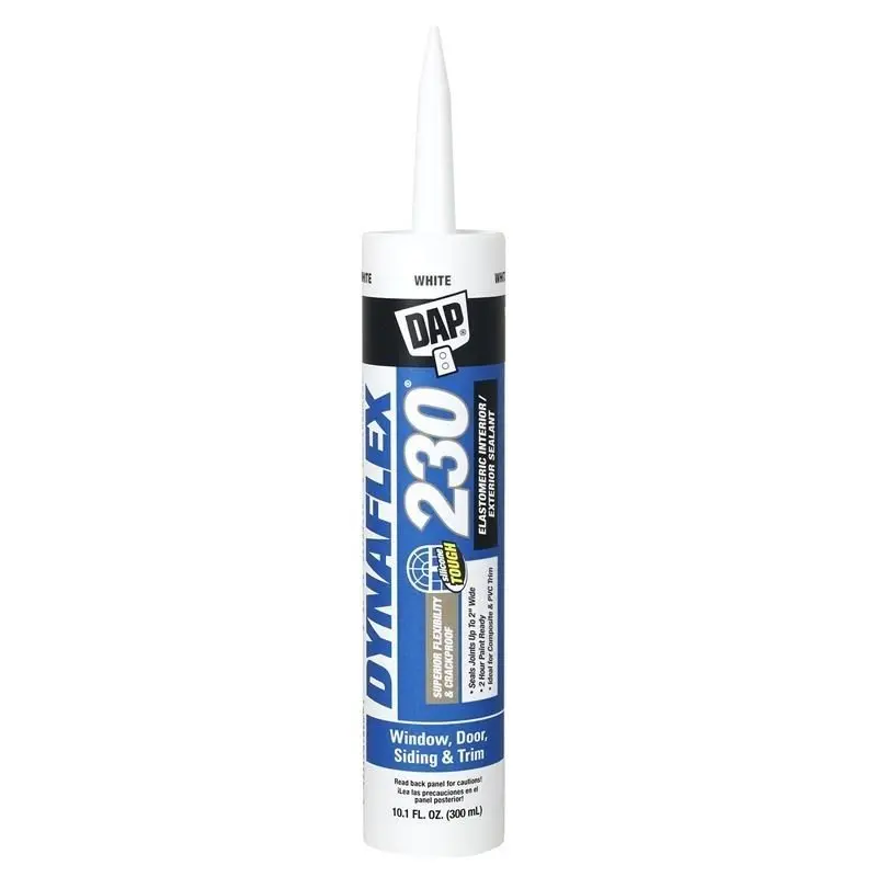 Dap Dynaflex 230 Elastomeric Sealant – Weatherproof, Paintable, Flexible Joint Filler 1