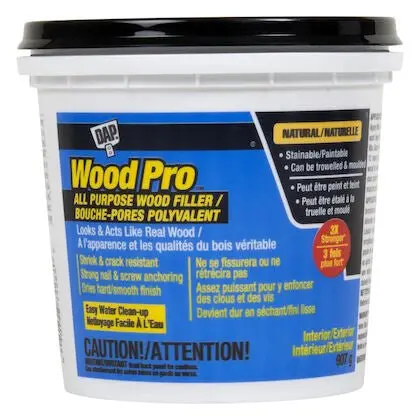 Dap Wood Pro All-Purpose Wood Filler – 946Ml Tub For Indoor/Outdoor Repair 1
