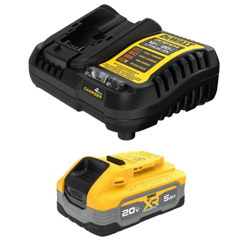 Dewalt Dcbp520C 20V Max* Xr Powerstack™ 5Ah Battery Starter Bundle 1