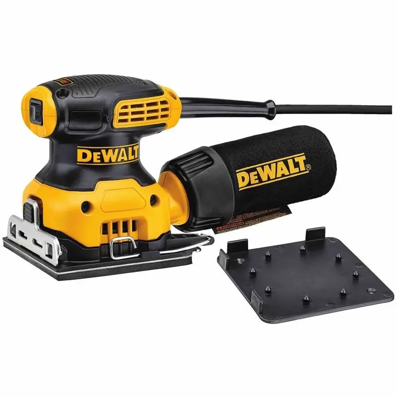 Dewalt Dwe6411K 1/4-Sheet Palm Grip Detail Sander Kit 1