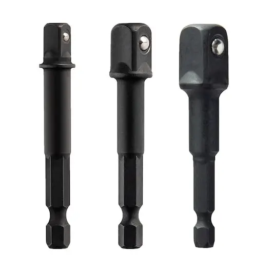 Dewalt Elite Series 3-Piece Socket Adapter Set For Versatile Fastening 1