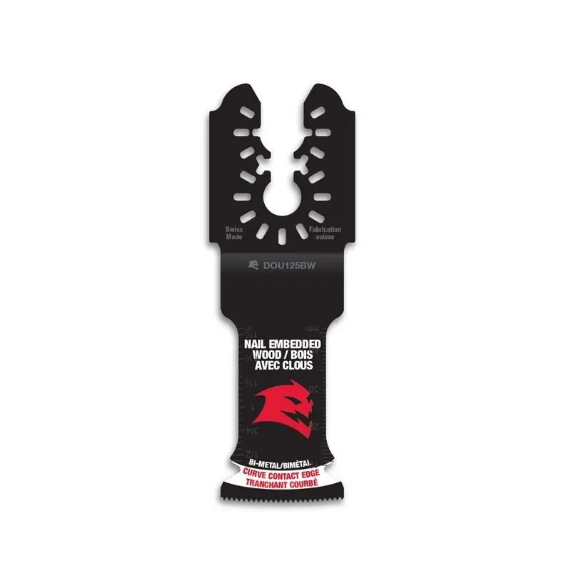Diablo 1-1/4" Universal Fit Bi-Metal Oscillating Blade – Nail-Embedded Wood 1