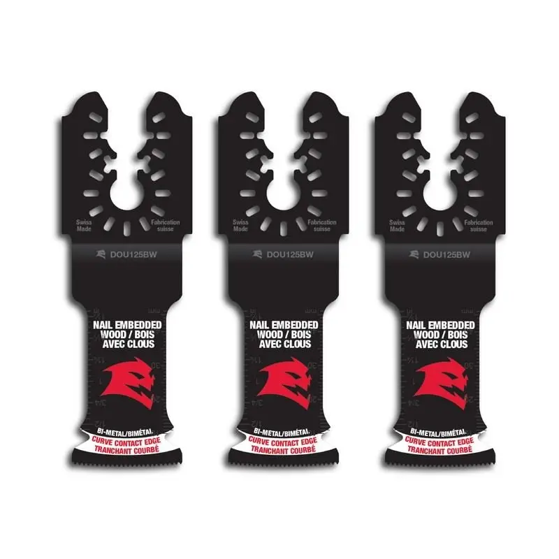 Diablo 1-1/4" Universal Fit Bi-Metal Oscillating Blades – Nail-Embedded Wood (3-Pack) 1