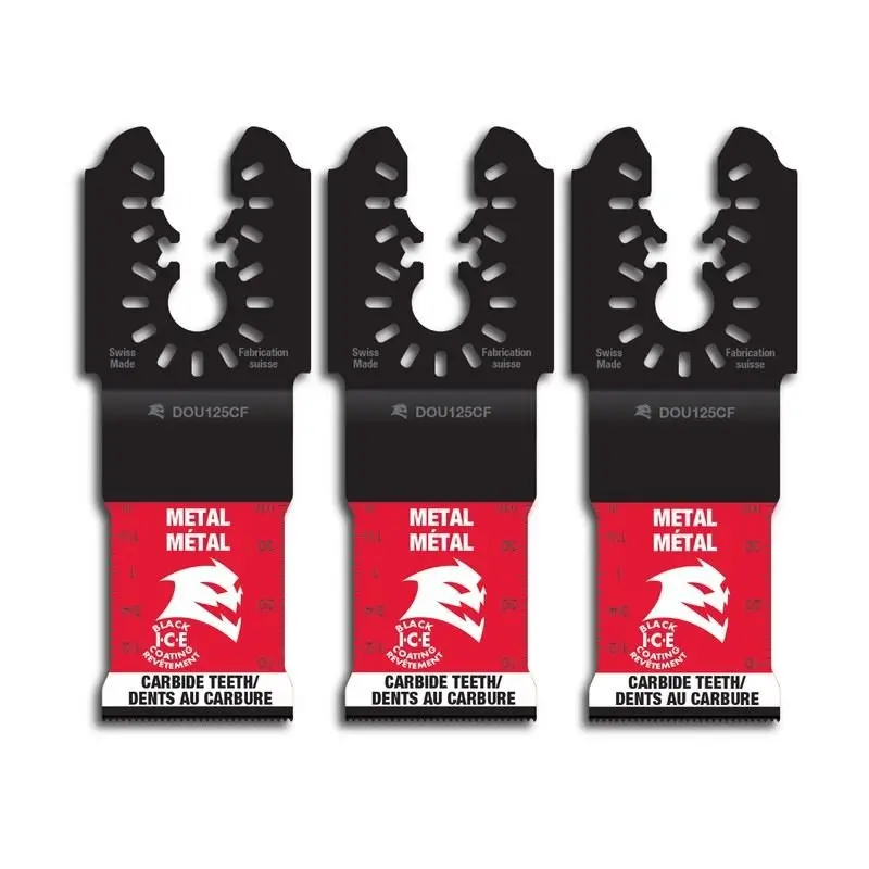 Diablo 1-1/4" Universal Fit Carbide Oscillating Blades – Metal Cutting (3-Pack) 1