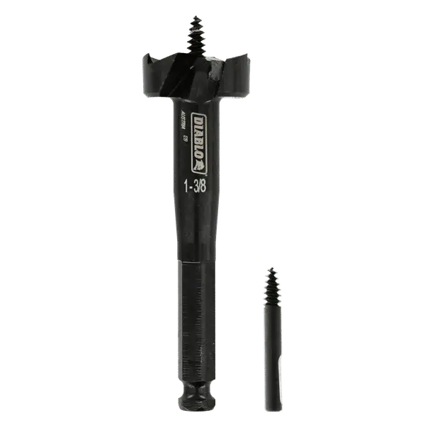Diablo 1-3/8" Speedemon 2-Cutter Self-Feed Bit – Optimized For Plywood And Mdf Applications (Dsf1375) 1
