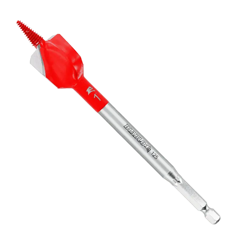 Diablo 1" X 6" Demo Demon Spade Bit – Optimized For Fast, Reliable Hole Making In Reclaimed Wood (Dspd4050) 1