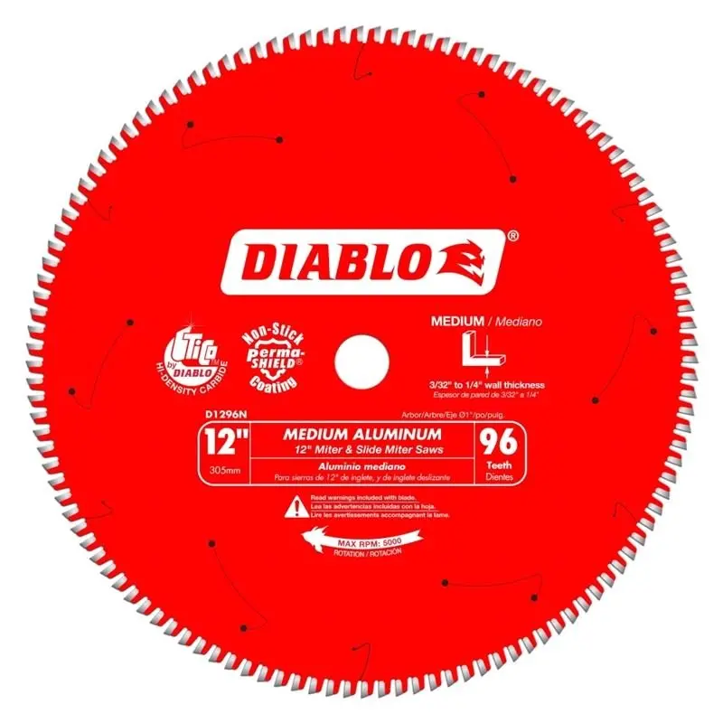 Diablo 12-Inch 96-Tooth Aluminum-Cut Saw Blade 1