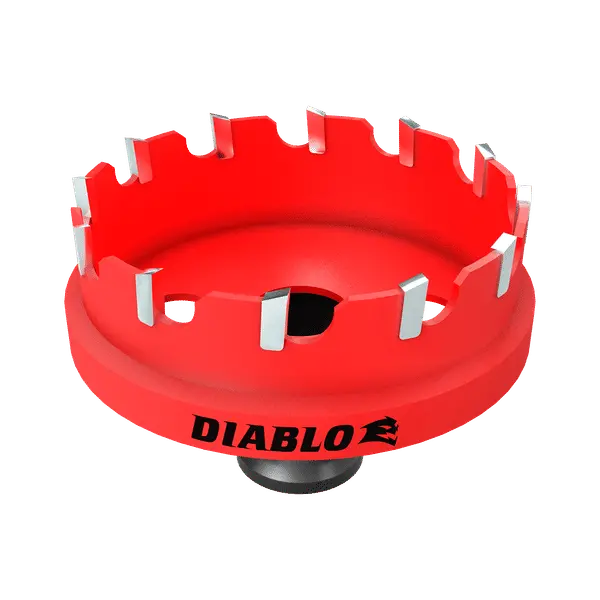 Diablo 2-1/2" Steel Demon Carbide-Tipped Hole Saw – Heavy-Duty Cutting 1