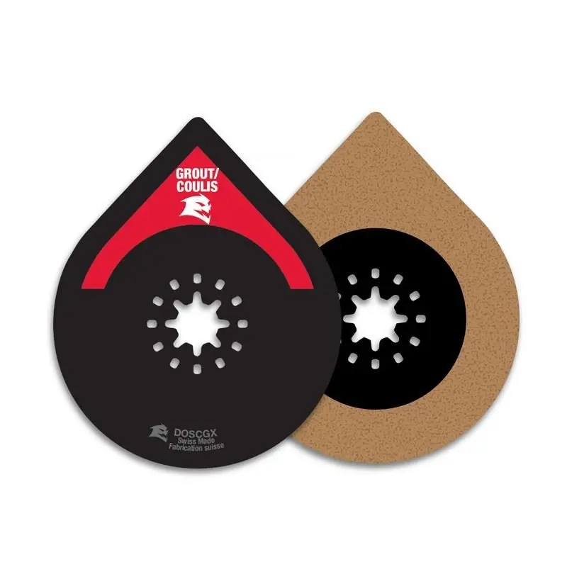 Diablo 2-3/4" Starlock Carbide Grit Oscillating Blade – Grout & Mortar Removal 1