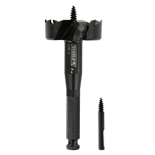 Diablo 2-Inch Speedemon Dual-Cutter Self-Feed Bit – Versatile Bit For Interior Trim And Door Hardware (Dsf2000) 1