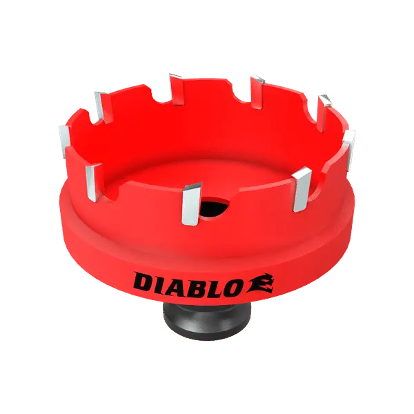 Diablo 2" Steel Demon Carbide-Tipped Hole Cutter For Wood & Metal 1